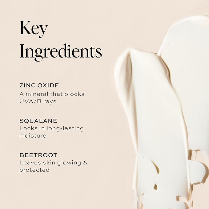 DIME Beauty Tinted Glow Wonderscreen SPF 30, Mineral Sunscreen for Face with 19% Zinc Oxide, Tinted Moisturizer with SPF, 50 g (Shade 02)