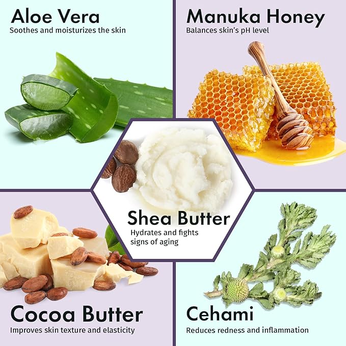 GOOD ON YA' Face Cream and Anti Wrinkle Cream for Women - Natural Lotion for Dry Skin with Manuka Honey - Anti Aging Face Cream and Hydrating Lotion for Women (8OZ)