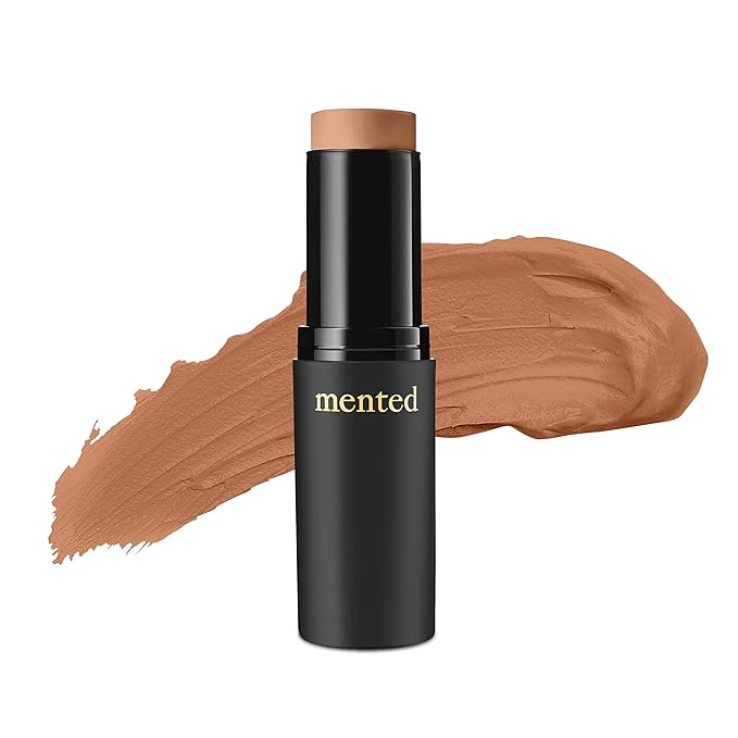 Mented Cosmetics Stick Foundation Make Up, Concealer & Contour Stick for Medium Tan Skin, Cream Foundation for Black Women Makeup, Vegan and Cruelty Free, T30