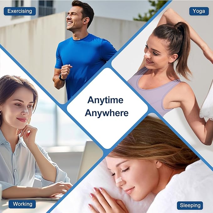 100PCS Nasal Strips for Snoring, Nose Strips for Breathing, Snore Stopper, Nasal Congestion Relief, and Better Sleep Aid