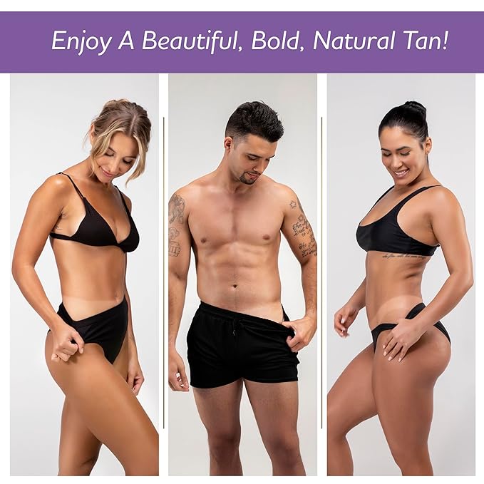 Norvell Venetian Sunless Self Tanner Mousse with Bronzer, 8 Fl Oz - Instant Self Tanning - Natural Looking - Anti-Orange - Fake Tan for Bronzing Glow