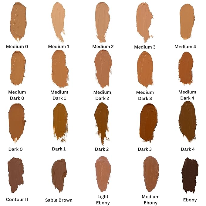 Mehron Makeup CreamBlend Stick | Face Paint, Body Paint, & Foundation Cream Makeup | Body Paint Stick Perfect for Halloween .75 oz (21 g) (Medium Dark 4)