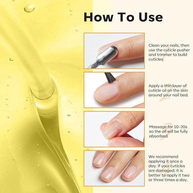modelones Cuticle Oil for Nails,