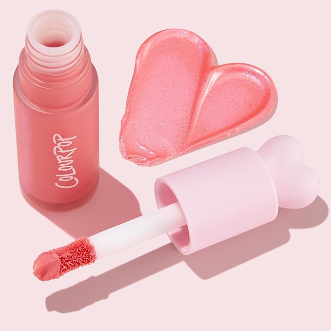 ColourPop Weightless Liquid Blush - Hydrating, Liquid Blush for Cheeks - Glowy, Pearl Finish with Hyaluronic Acid for a Healthy Glow - Designed with a Doe Foot Applicator - I Love It (0.3 Fl Oz)