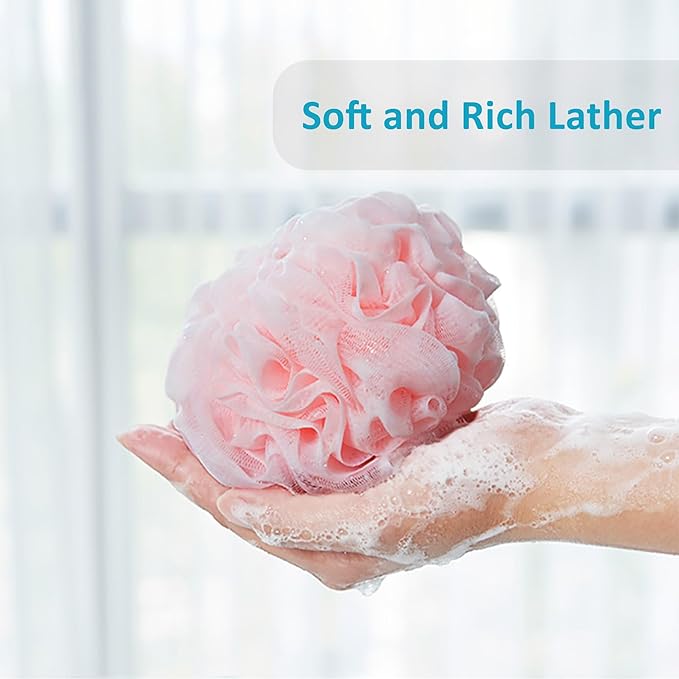 5 piece exfoliating loofah set