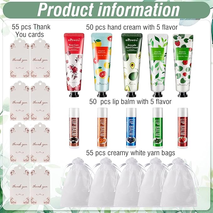 50 Set Bridal Shower Favors Bag