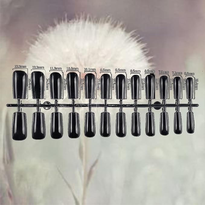 24Pcs Spring Flower Press on Nails Glossy Pink Gradient Fake Nails Medium Coffin Acrylic False Nails Wild Flowers Stick on Nails Dandelion Gel Glue on Nails for Coquette Women Girls