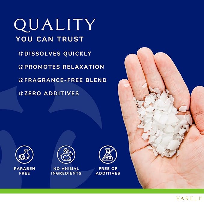 Magnesium Flakes, 5lb Eucalyptus, Dead Sea Bath and Foot Soak, Alternative to Epsom Salt with Over 250,000mg of Magnesium Chloride Per Bag