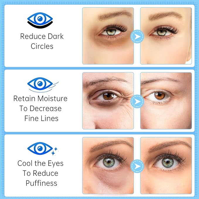 Eye gels with natural marine