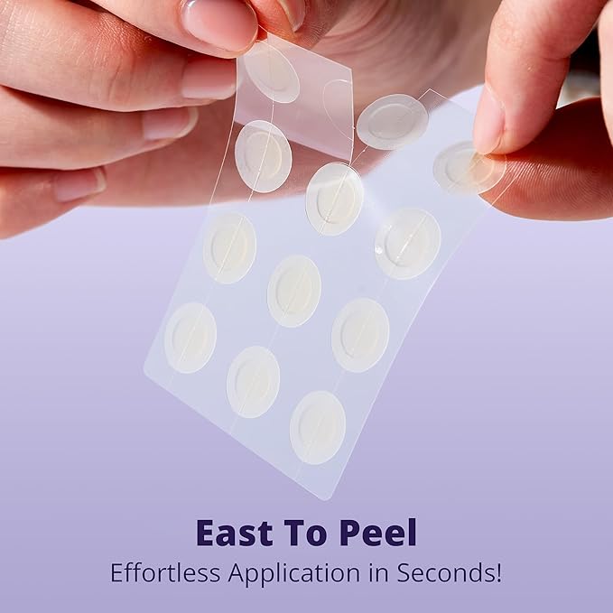 Pimple Patches for Face (96 Count). Invisible Hydrocolloid Acne Patch for Blemishes, Zits, and Breakouts. Easy-to-Use Spot Cover for Day & Night, One Size - Medium (12mm)