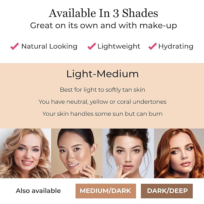 Tint and Tighten Color Smoothing Eye Cream for Wrinkles – Anti Aging Cream Visibly Reduces Under Eye Wrinkles – Eye Cream for Dark Circles and Puffiness – Instant Eye Bag Remover