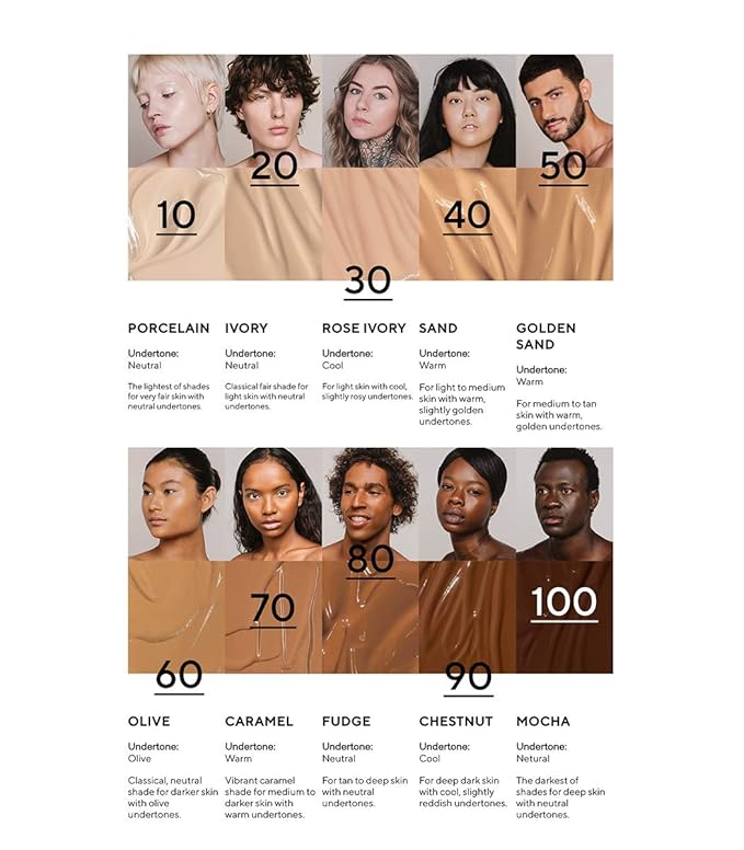 MÁDARA Organic Skincare | Skin Equal Soft Glow Foundation SPF15 PORCELAIN IVORY 10-30ml, Mineral foundation with hyaluronic acid, Buildable medium coverage, Dewy foundation, Vegan, COSMOS certified