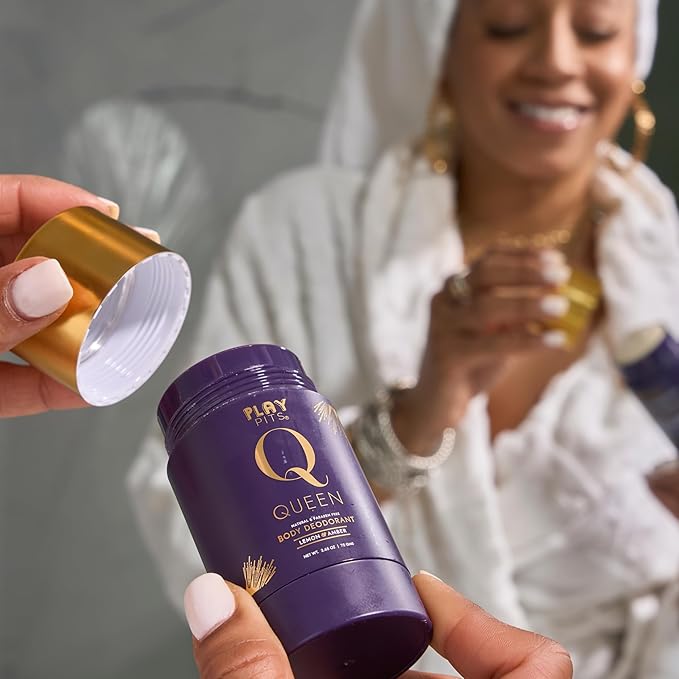 PLAY PITS - Queen Collection Gift Set - Natural Ingredients - Cruelty Free - Made in the USA - 4 Piece Set