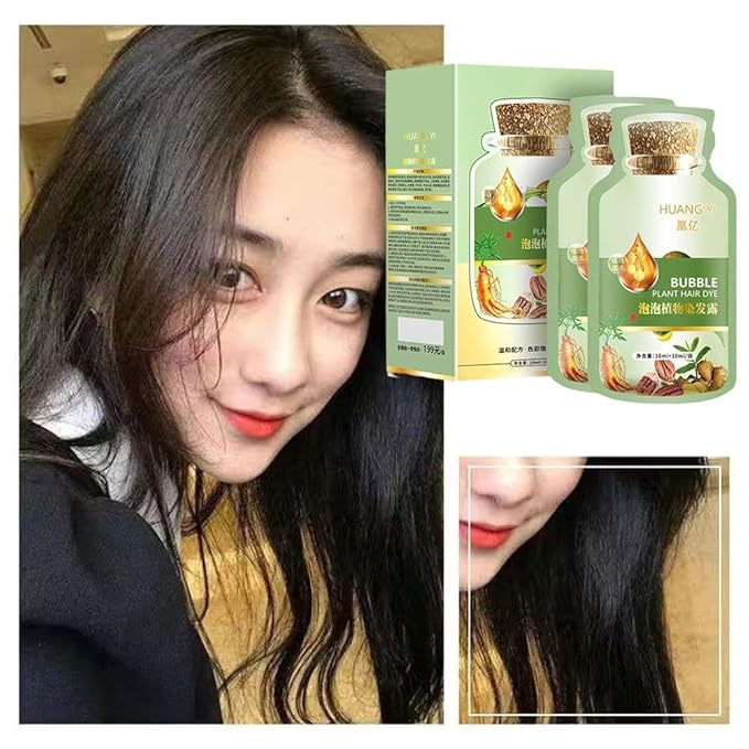 Natural Plant Hair Dye, New