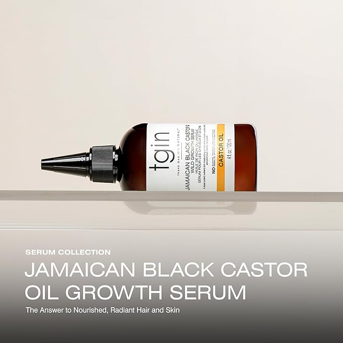 Thank God It's Natural tgin Jamaican Black Castor Oil, Hair & Body Serum - 4oz