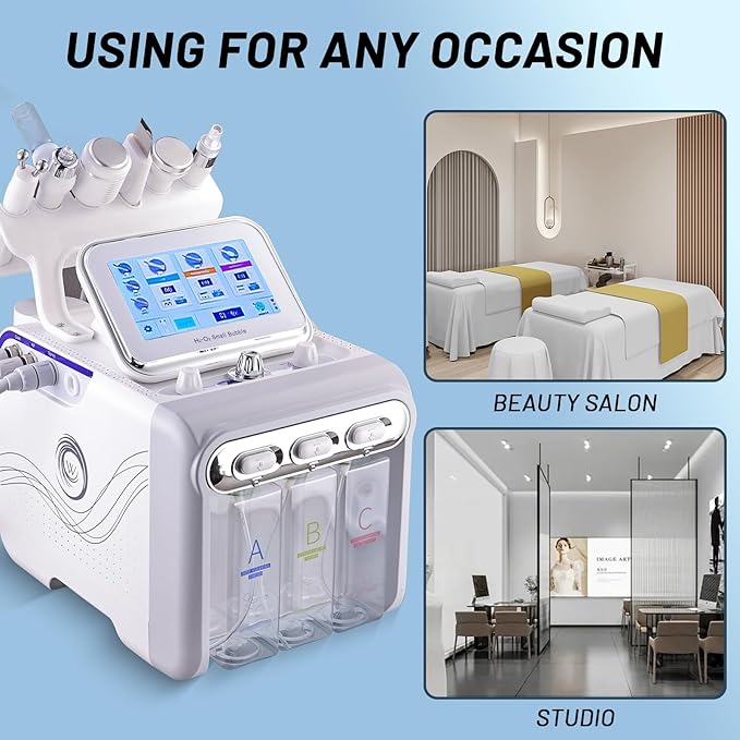 7 in 1 Hydrogen Oxygen Facial Beauty Skin Machine