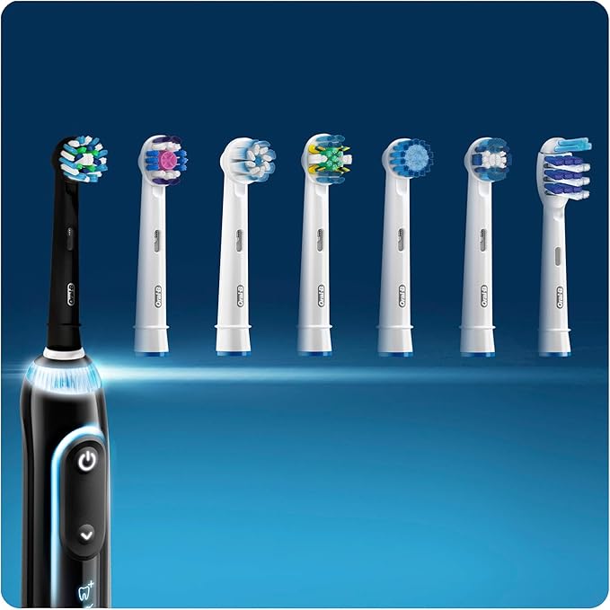 Oral-B CrossAction Toothbrush Heads - 16 Degree Bristles for Superior Cleaning