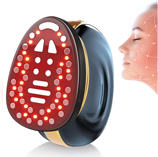 Microcurrent Multifunctional Facial Device, Smart Photon Micro-Current Device Electric Face Lift Light Therapy Skin Care Beauty Machine