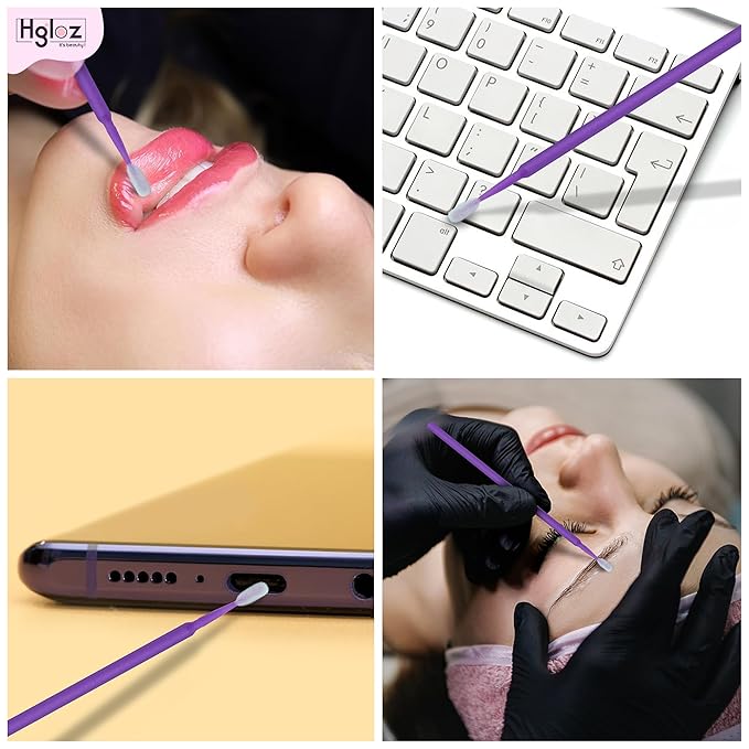 Microswabs for eyelash extensions pack