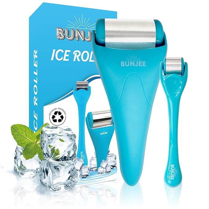 Bunjee Ice Roller For Face Eyes Wrinkles Puffiness Skin Care Beauty Product Men & Women Gift