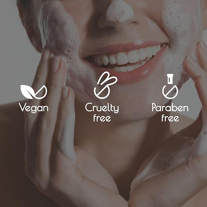 Be Bare Jelly Ball Cleanser, Daily Face Wash Korean Skin Care Cleanser Ball for Dry Skin with Allantoin for Protection, AHA &BHA for Exfoliation and Hydration- Peachy Pink (1.41oz)