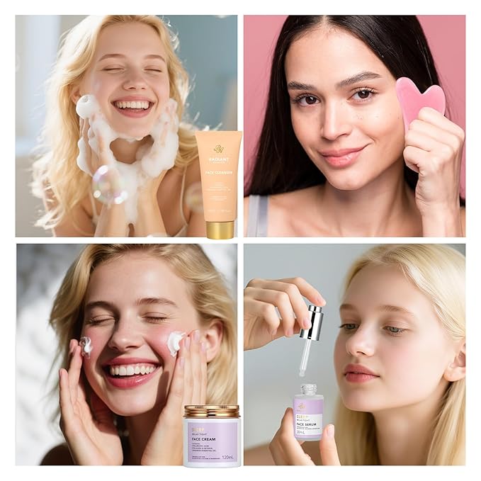 Christmas Gifts for Women, 38 Pcs Skin Care Face Sheet Mask, Bath & Body Spa Gift Set, Self-Care Relaxation Pampering Gift Basket, Bath Bomb, Eye Mask, Face Serum, Lip Gloss, Mother Day, Birthday