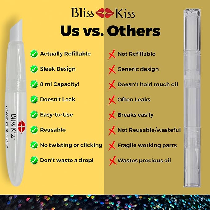 Refillable Squeeze Cuticle Oil Pen,