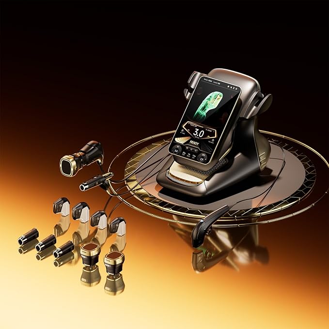 360D Beauty Machine for Face and Body, Multifunctional Facial Machine with 9 Cartridges