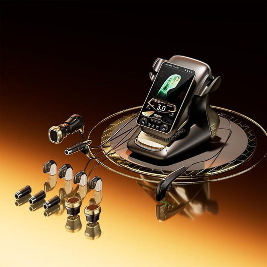 360D Beauty Machine for Face and Body, Multifunctional Facial Machine with 9 Cartridges