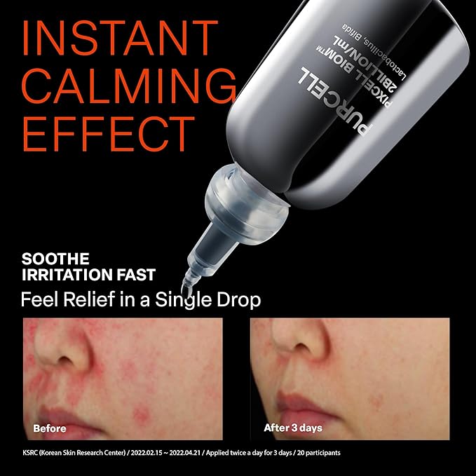 Pixcell Biom 2B/mL - Restores Skin Barrier with Bifida, Lactobacillus Ferment Lysate, Korean Probiotic Drops for acne prone skin and sensitive skin (30ml, 1.01 Fl Oz.)