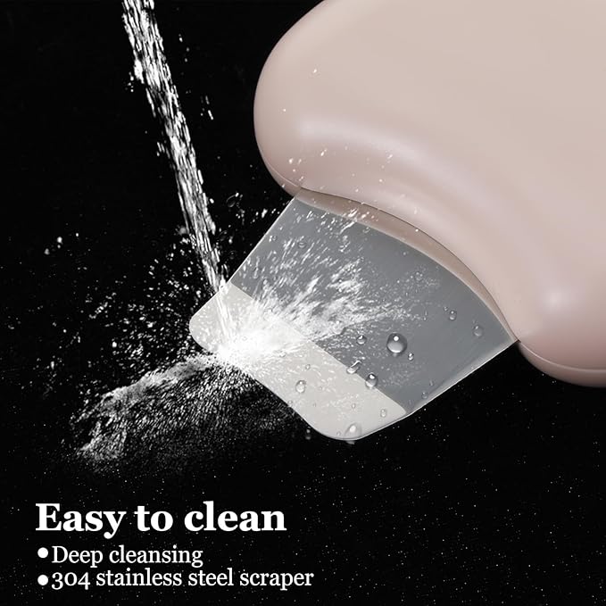 2 PCS Face Spatula Nose Scraper Blackhead Remover Scraper Stainless Steel Pore Cleaner Scrapers Facial Deep Cleansing Tool Skin Care Scrubber Tool for Women Men Birthday Gifts (Skin Color)