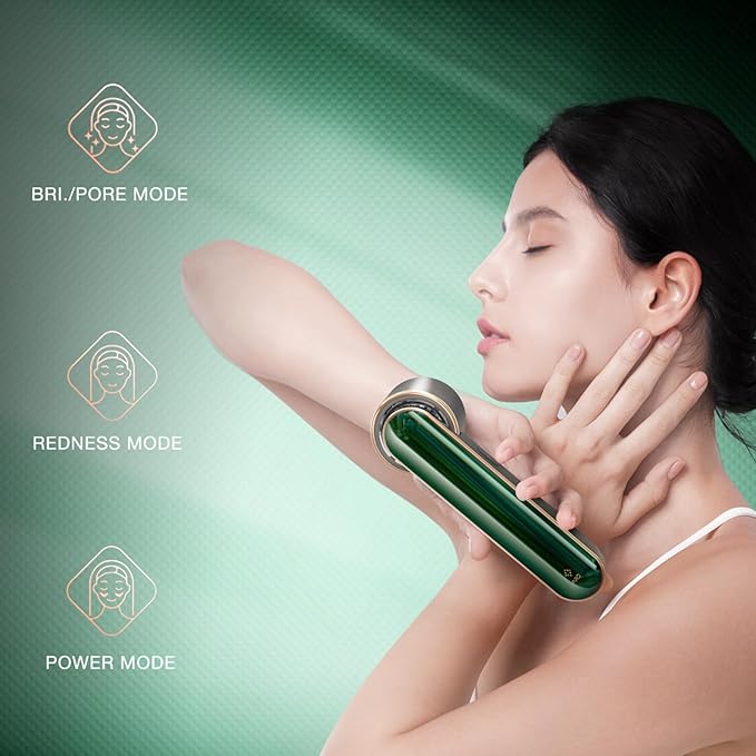 JOVS Blacken PRO DPL Skincare Device for Spot & Blemish Lightening, Smart Facial Beauty Device for Skin Rejuvenation & Redness Reduces, Sapphire Cooling | All-in-One Skincare Brightening Solution