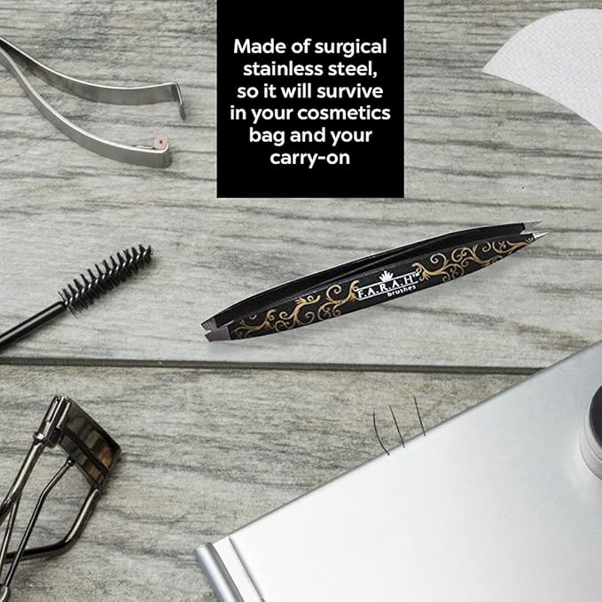 F.A.R.A.H Professional Queen Z-Tweeze Dual Ended Tweezers