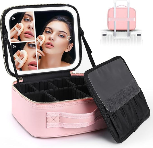 Vanmrior travel makeup bag with