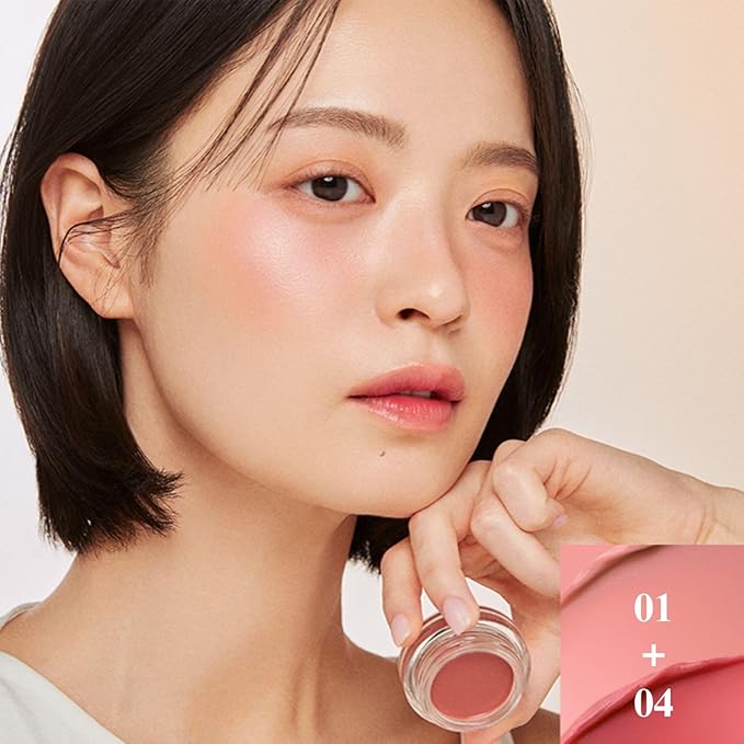 EGLIPS Lip & Cheek Glow Balm - Multi-Use Tinted Melting Balm Blush for Lips & Cheeks Builable and Blendable Texture (02 HIGHER, 0.18 oz)