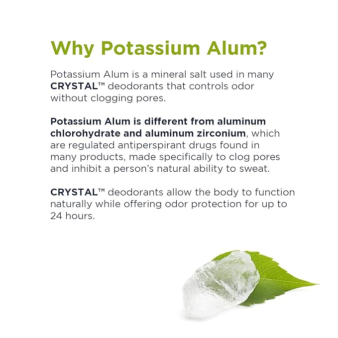 CRYSTAL BODY DEODORANT Roll-On - Unscented Susan G Komen (2.25 fl oz) - 3 Pack - Packaging May Vary