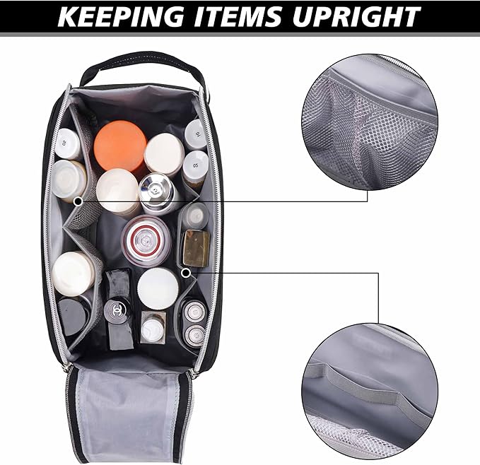 Baglher travel toiletry bag for