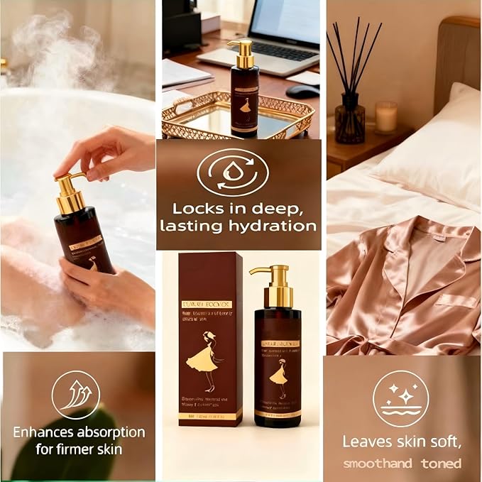 Body Firming Oil – 4.06 FL OZ | Tightening & Hydrating Treatment | After Shower Body Oil For Women | Natural Body Luxury Oil for Dry Skin | Lightweight, Non-Greasy, Nourishing Formula