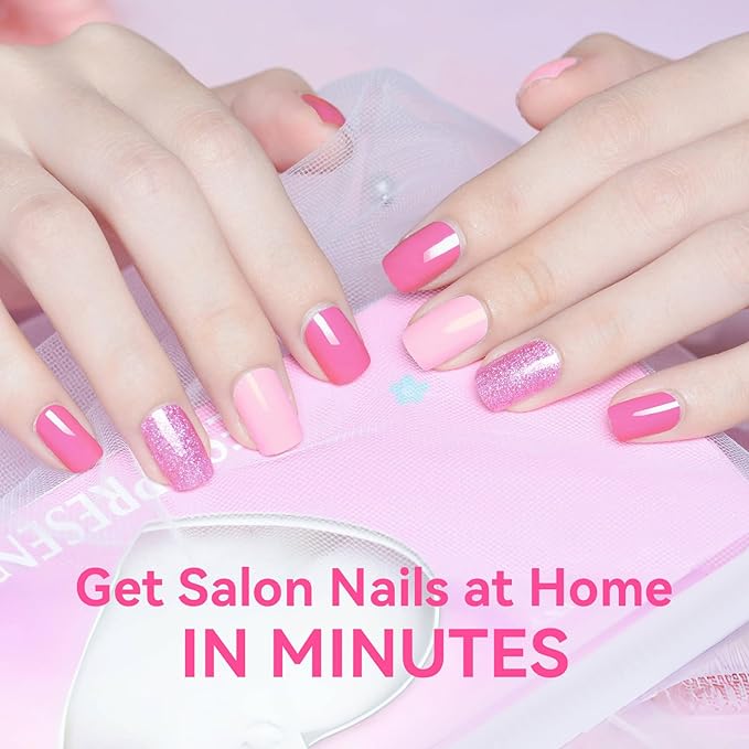 Makartt Super Strong Nail Glue for Press On Nails: Professional Acrylic Nails Nail Adhesive Bond Nail Tips Glue for Stick On Nails Long Lasting Nail Glue for Fake Nails Broken Nails Repair 10Pcs