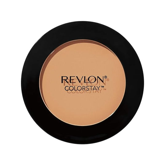 Revlon ColorStay Pressed Powder Face Makeup, Longwearing, Fragrance-Free, Noncomedogenic, 850 Medium Deep, 0.3 oz