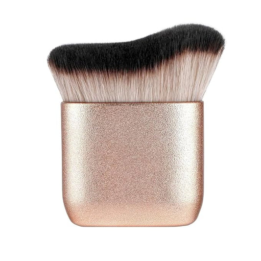 Self Tanning Brush, Self Tanner Applicator Blend Brush, Kabuki Brush for Self Tanner, Tanning Body Brush, Body Makeup Brush for Leg, Bronzer Brush Makeup Brush, Fake Tan Brush (Rose gold)