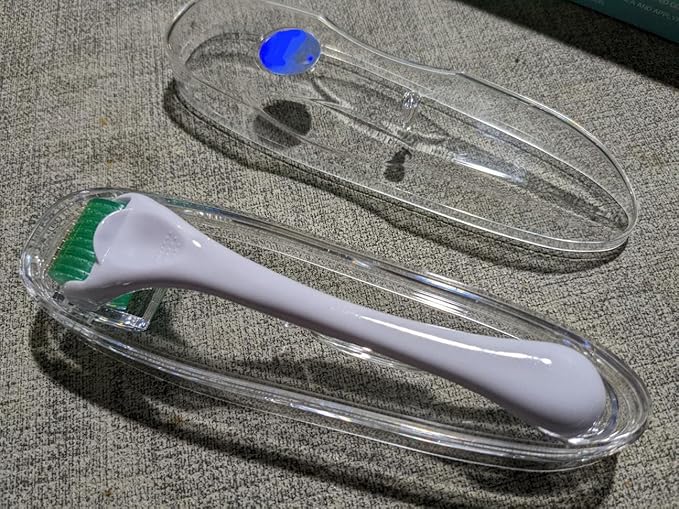 Derma Roller Microneedle Roller, 192 Titanium Microneedling Roller For Women and Men | Micro Needle Roller