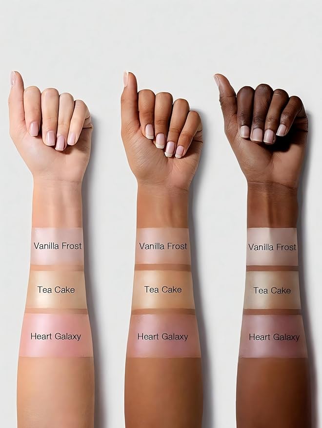 SHEGLAM Lunar Glow Highlighter - Neutron Star - Silky Creamy - Shimmery - Medium Coverage - Radiant Glow - Unisex - 0.17 Ounce (Pack of 1)