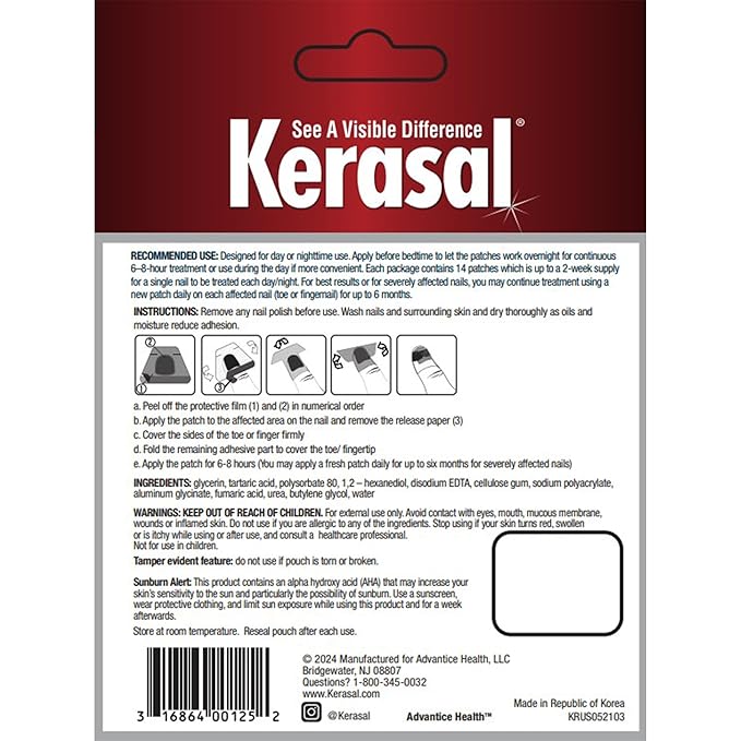 Kerasal Multi-Purpose Nail Repair Patches