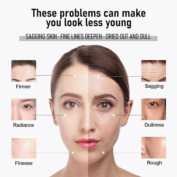 Face Tightener – Firms & Smooths the Look of Fine Lines & Wrinkles – Daily Moisturizer for Women & Men – 100ml (3.4 fl.oz)