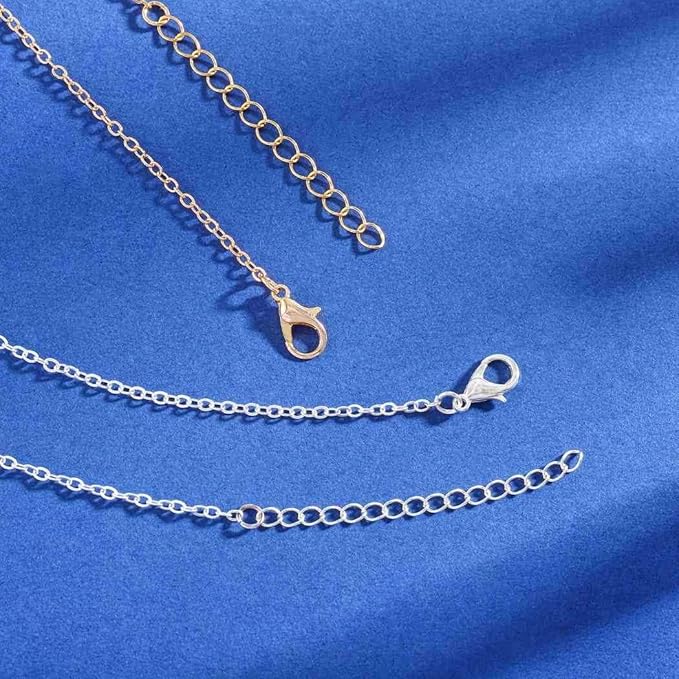 Vintage Pearl Necklace Long Birds Necklace Chain Pendant Necklaces Jewelry for Women and Girls (Gold)