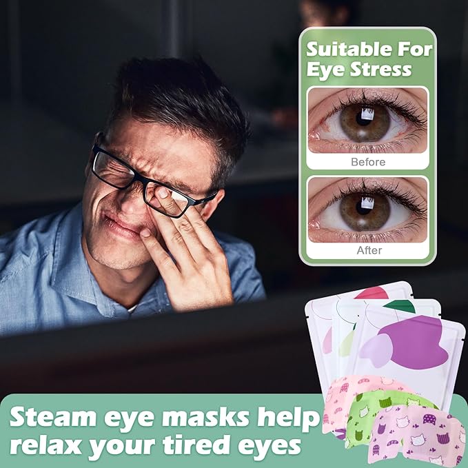 48 pack steam eye mask