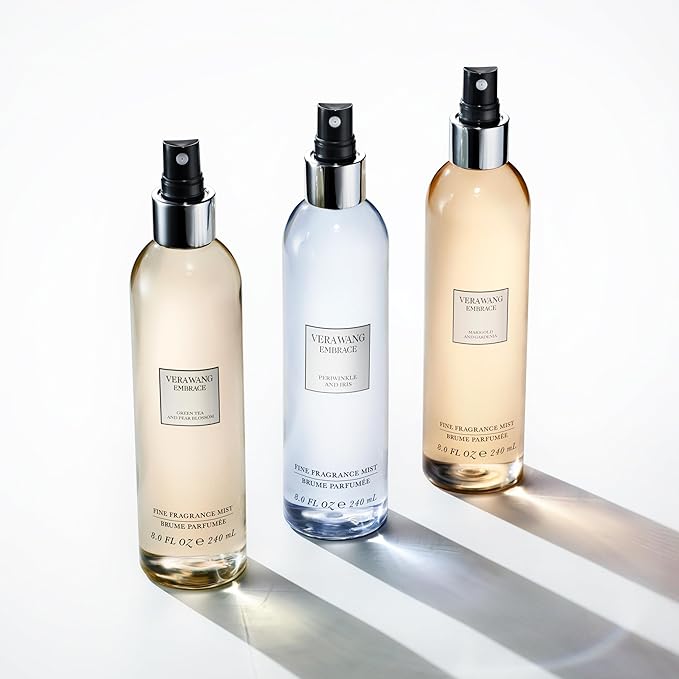 Vera Wang Embrace Green Tea and Pear Blossom Body Mist 8.4 fl oz (Pack of 1), Notes of Earthiness, Peony, and Sandalwood, Women's Fragrance, Long Lasting, Everyday Fragrance