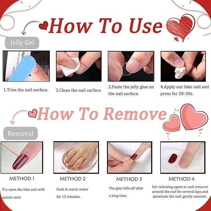 Almond Press on Nails Medium Fake Nails with Pink Bow Designs Glue on Nails Glossy Acrylic False Nails Full Cover Stick on Nail for Women Girls Manicure