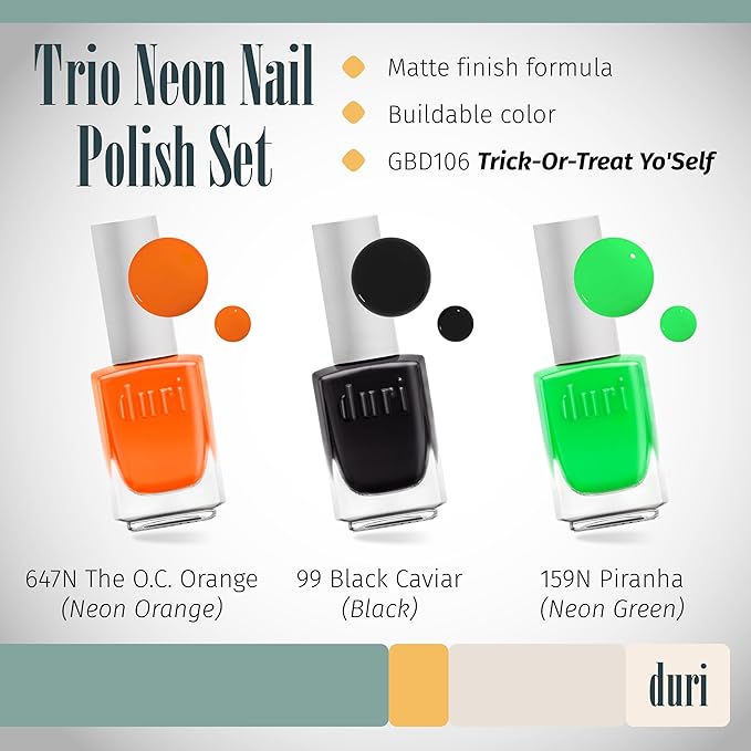 duri Trio Neon Nail Polish